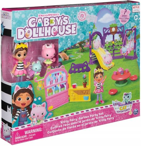 KOCI DOMEK GABI ZESTAW PLAC ZABAW ZE ZJEŻDŻALNIĄ FIGURKA WRÓŻKICIA LALECZKA na Arena.pl