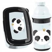Bidon i śniadaniówka dla dziewczynki panda