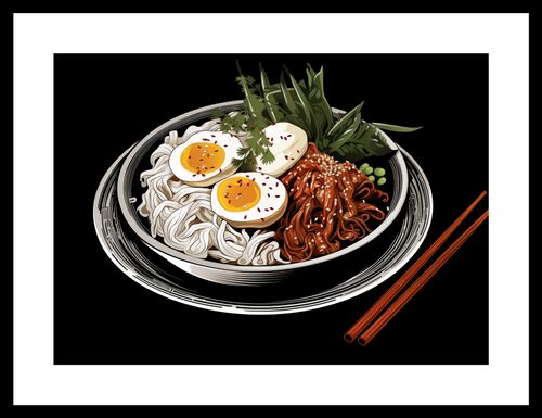 Plakat 35x25cm Ramen w Sztuce na Arena.pl