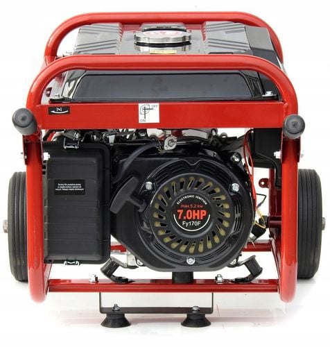 PROFESJONALNY AGREGAT PRĄDOTWÓRCZY 5,2kW KOŁA AVR+ MIEDZIANY STOJAN na Arena.pl