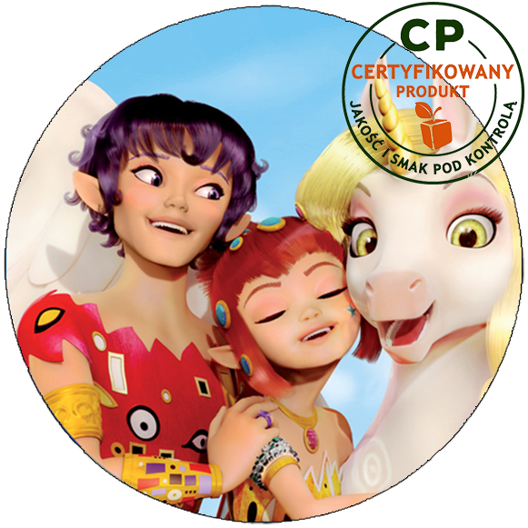 Opłatek na tort Mia i Ja zdjęcie 1