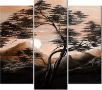 90 80CM OBRAZ T3 ELEM SPOKOJNA NOC DRUK ŚCIENNY