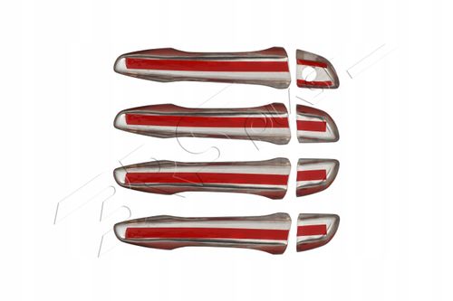 VECTRA C SD/SW 2002 > 2008 - Nakładki na klamki CHROM STAL NIERDZEWNA Tunin na Arena.pl