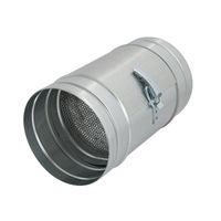 Filtr okrągły kanałowy z blachy ocynkowanej fi 150 mm do DGP FOK150 Darco