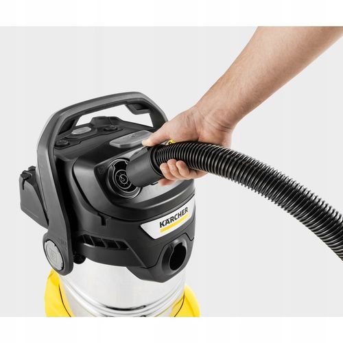 ODKURZACZ PRZEMYSŁOWY KARCHER KWD 6 PREMIUM 1300 W gniazdo elektronarzędzi na Arena.pl
