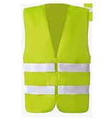 Kamizelka Odblaskowa Ostrzegawcza 4Szt 3Xl Żółta