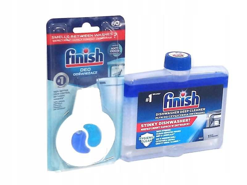Płyn do czyszczenia zmywarki Finish 250ml + Zapach zdjęcie 1