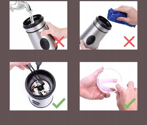 MŁYNEK DO KAWY ELEKTRYCZNY ROZDRABNIACZ DO ZIAREN ZIÓŁ ORZECHÓW ELEHOT na Arena.pl