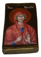 Ikona Święta Renata patronka osób poświęcających się służbie religijnej