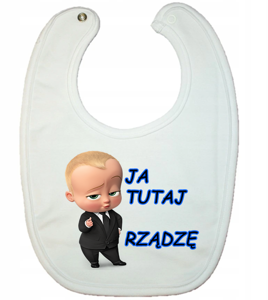 Śliniaczek Bawełniany Rządziciel zdjęcie 1