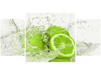 80X40CM LIMONKA WODZIE TRÓJ OBRAZ DRUK