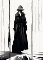 Plakat 39,5x55cm Mroczna Taina