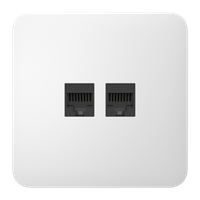 SoloCover (LAN) - biały - AJAX SYSTEMS 126187.317.WH