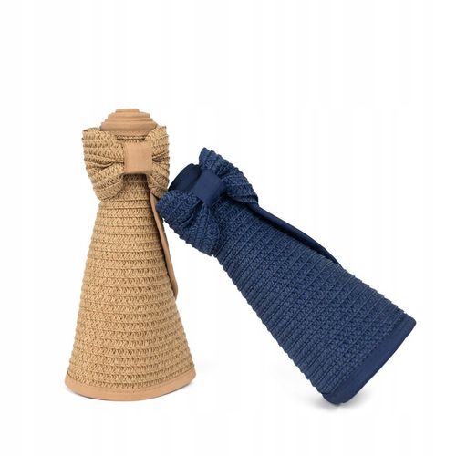 Daszek Przeciwsłoneczny na Lato Słońce GRANATOWE Rondo Duże Szerokie na Arena.pl