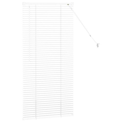 Żaluzja okienna z zasłonami ręczne Biały Aluminium na Arena.pl