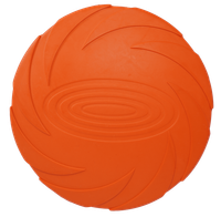 Zabawka dla psa frisbee o zapachu wanilii 18cm pomarańczowy