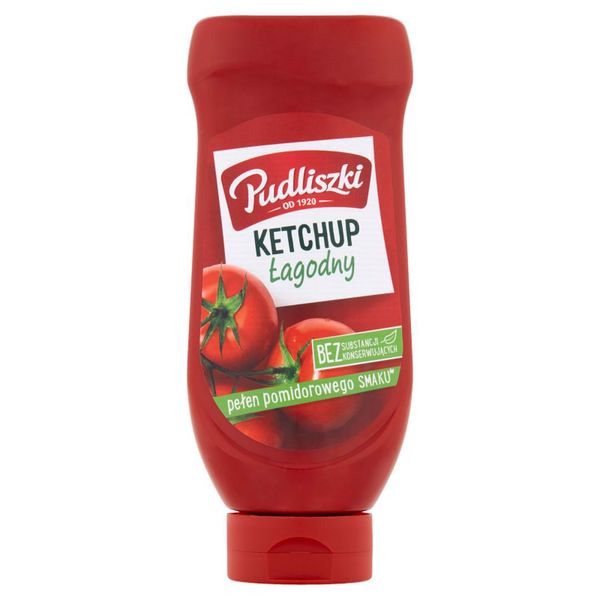 Pudliszki Ketchup łagodny 700 g zdjęcie 1