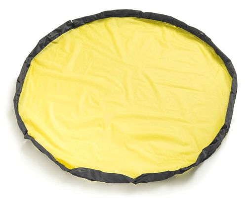 Kosz na zabawki DIXI szary z matą na klocki zabawki na Arena.pl