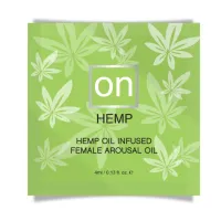 sensuva on arousal oil hemp 4 ml - olejek pielęgnacyjny z konopiami