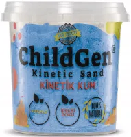 ChildGen: Piasek kinetyczny, 100% naturalny, 500g, kolor NIEBIESKI