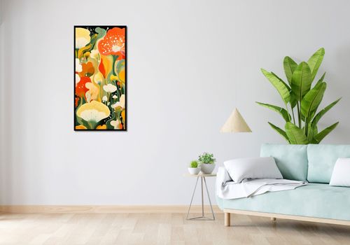 Plakat 50x100cm Kwiatowy Raj na Arena.pl