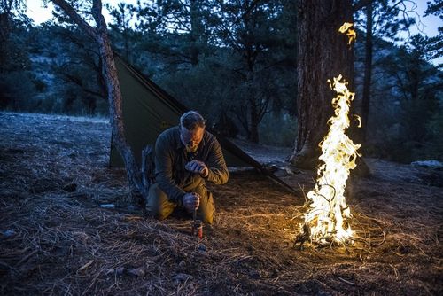Płachta Biwakowa Tarp HELIKON SUPERTARP Small PL Woodland 2x2,5m na Arena.pl