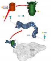 FILTR PALIWA DIESEL 2.0 TDCI 130KM / 136KM / 143KM _ 1318563 _ 3M5Q-9176-AA