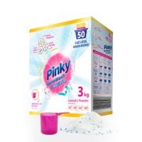 Proszek do prania białych jasnych tkanin 50 prań 3kg NanoWash PINKY