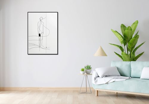 Plakat 67,5x95cm Samotna Wędrówka na Arena.pl