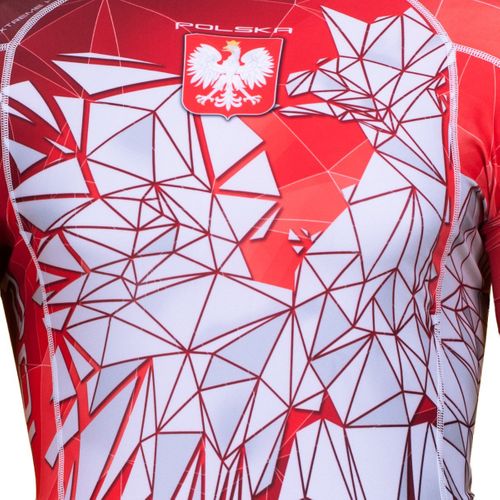 Short sleeve rashguard POLSKA red na Arena.pl