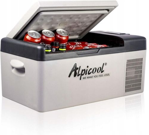 Alpicool lodówka turystyczna 12V 15 L do samochodu ciężarówki łodzi kampera na Arena.pl