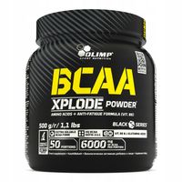 OLIMP BCAA XPLODE POWDER 500g MOCNE AMINOKWASY LEUCYNA GLUTAMINA