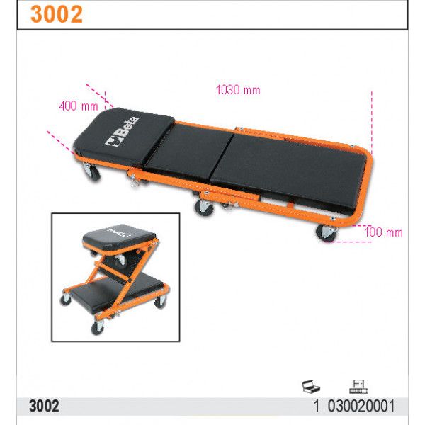 LEŻANKA Z SIEDZISKIEM - BE 3002 zdjęcie 3
