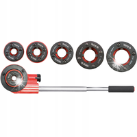 YATO GWINTOWNICA RECZNA DO GWINTOWANIA RUR 6,3-32MM 8SZTUK 1/4-5/4 YT-2900