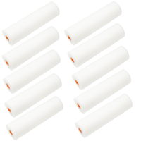10x WAŁEK MALARSKI DO MALOWANIA FOAM RUBER GĄBKOWY 18 cm ZAPAS