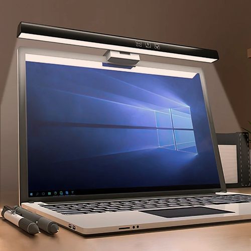 LAMPKA LED NA MONITOR EKRAN KOMPUTER REGULOWANA 3 BARWY KLIPS 48 DIOD USB-C na Arena.pl