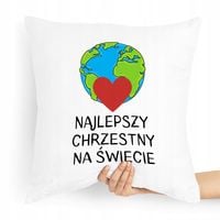 Poduszka Poszewka Dla Chrzestnego Na Prezent