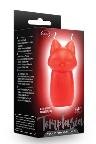 temptasia fox drip candle red na Arena.pl