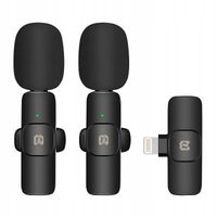 Bezprzewodowy mikrofon PULUZ PU3150B Lavalier Typ Lightning