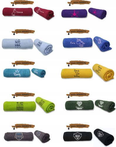 Ręcznik do przedszkola szkoły Z HAFTEM IMIENIEM personalizowane na Arena.pl