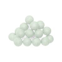 Girlanda Cottonballs seledynowe 16 lampek LED