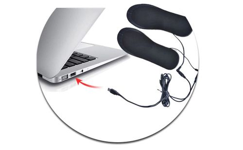 WKŁADKI DO BUTÓW PODGRZEWANE GRZEWCZE USB 35-40 na Arena.pl