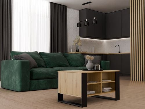 Stolik Modern 4P DĄB ARTISAN CZARNY na Arena.pl