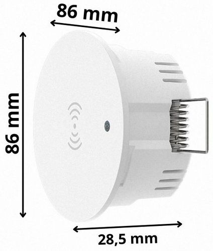 Sensor Czujnik Obecności 23GHz Ruchu Jasności Sufitowy ZigBee TUYA Smart na Arena.pl
