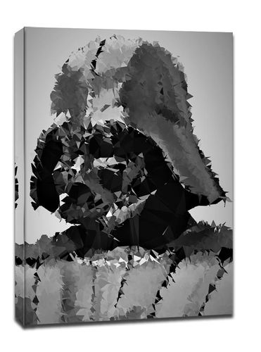 POLYamory - Darth Vader, Gwiezdne Wojny Star Wars - obraz na płótnie 30x40 cm na Arena.pl