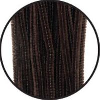 druty druciki pluszowe kreatywne brązowe 40 szt. DPK-23