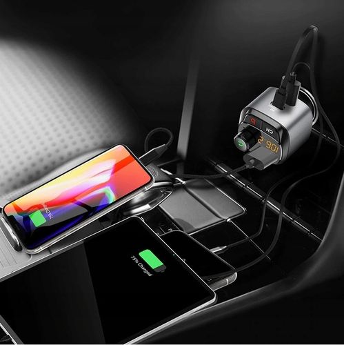 Transmiter FM Bluetooth BT Feegar Szybka Ładowarka QC 3.0 PD MP3 Audio na Arena.pl