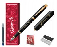 Pióro wieczne Parker IM czarne GT z grawerem - Prezent na Walentynki