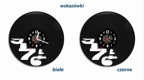 Zegar ścienny z płyty winylowej Cyfry 4.1 na Arena.pl