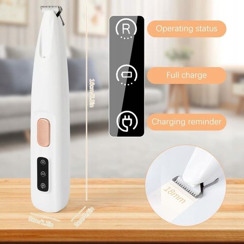 MASZYNKA DO STRZYŻENIA PSÓW PSA KOTA ZWIERZĄT TRYMER CICHA LED AKUMULATOR na Arena.pl